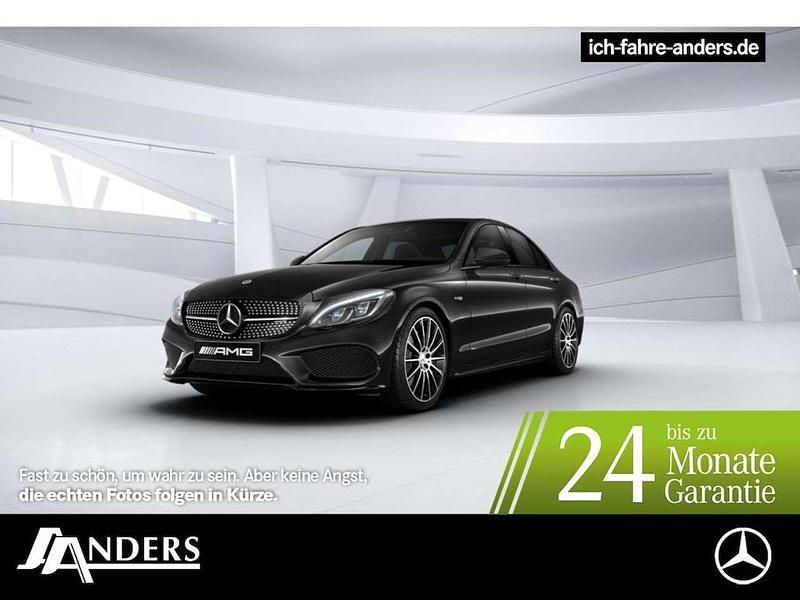Obsidianschwarz Gebraucht 2018 Mercedes C43 AMG AMG Limousine | 38.874 € (Teuer) - Bild 1/3