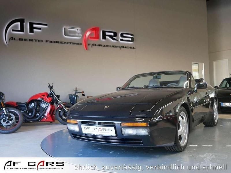 Schwarz Gebraucht 1991 Porsche 944 S2 Cabrio | 19.990 € - Bild 1/4
