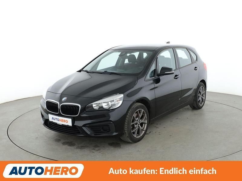 Gebraucht BMW 218 Active Tourer Basis 136 PS (100 kW) 2015 Schwarz Van / Kleinbus