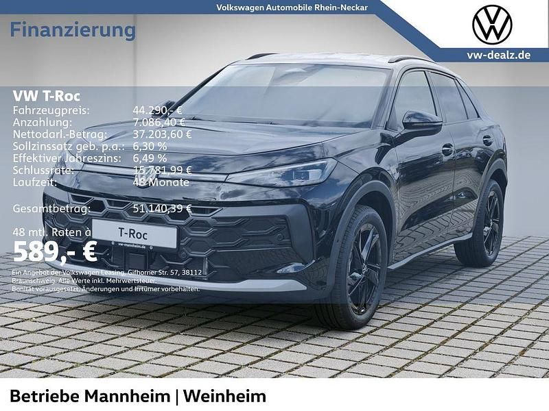 Neu VW T-Roc Style 150 PS (110 kW) 2026 Schwarz SUV