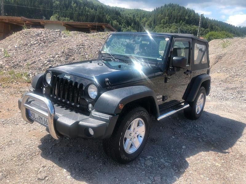Schwarz Gebraucht 2014 Jeep Wrangler Sport SUV | 23.900 € (Guter Preis) - Bild 1/4