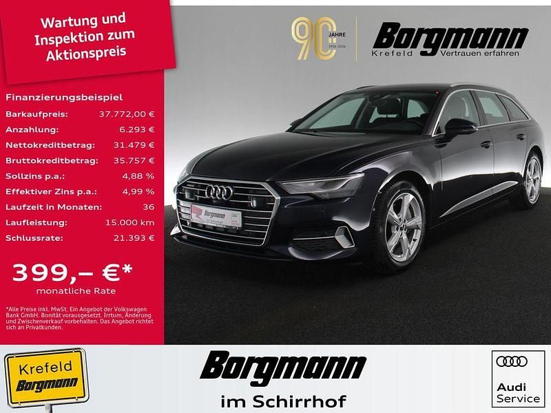 Gebraucht Audi A6 Sport 245 PS (180 kW) 2022 Blau / firmamentblau Kombi
