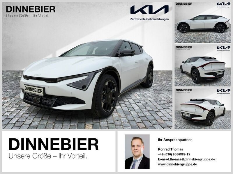 Weiß Neu 2024 Kia EV6 3 SUV | 53.490 € (Teuer) - Bild 1/2