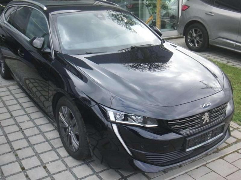 Lackierung schwarz perla nera Gebraucht 2021 Peugeot 508 Allure Kombi | 22.500 € (Guter Preis) - Bild 1/4