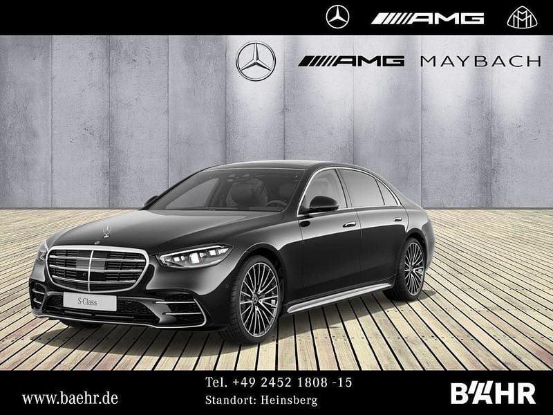 Lack obsidianschwarz Gebraucht 2025 Mercedes S580 AMG Limousine | 134.950 € (Fairer Preis) - Bild 1/4