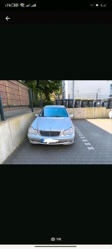 Silber Gebraucht 2000 Mercedes C320 Limousine | 1.100 € (Superpreis) - Bild 1/4
