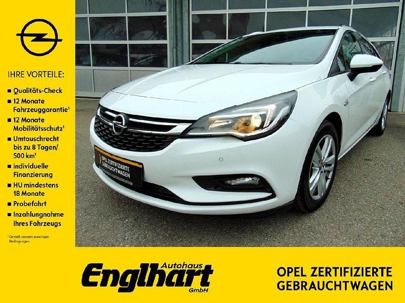 Weiß Gebraucht 2017 Opel Astra Active Kombi | 11.890 € (Teuer) - Bild 1/4