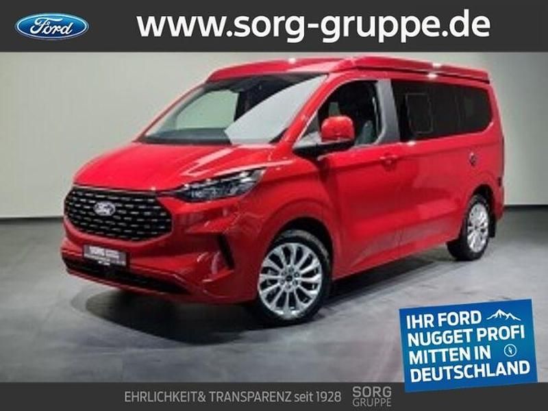 Neu Ford Tourneo Custom Nugget 170 PS (125 kW) 2025 Rot, artisanred met. Van