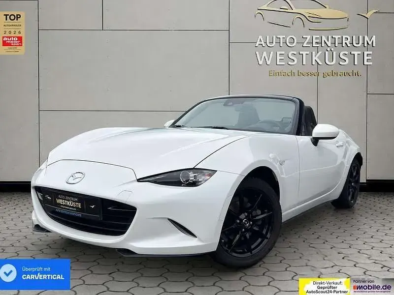 Gebraucht Mazda MX5 Selection 132 PS (97 kW) 2021 Weiß Cabrio