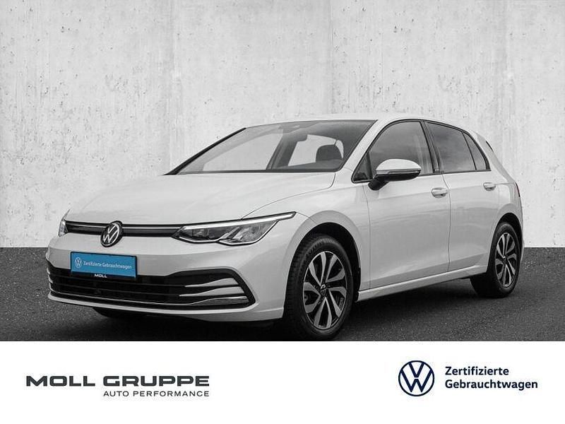 Oryxweiß perlmutteffekt Gebraucht 2021 VW Golf VIII Active Limousine | 17.450 € (Guter Preis) - Bild 1/4