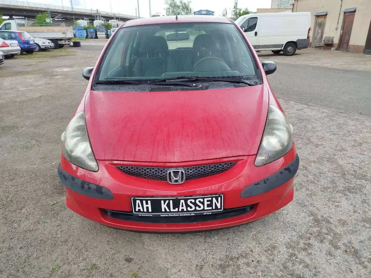 Gebraucht Honda Jazz 77 PS (56 kW) 2006 Rot Kleinwagen