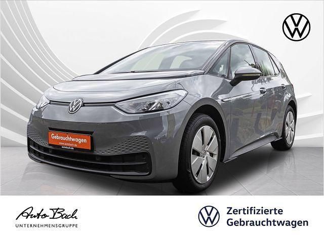 Grau (mondsteingrau schwarz) Gebraucht 2023 VW ID.3 Pro Performance Kleinwagen | 23.480 € (Superpreis) - Bild 1/4