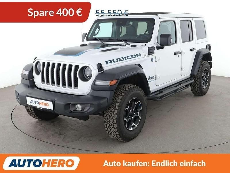 Weiß Gebraucht 2023 Jeep Wrangler Rubicon SUV | 55.150 € (Superpreis) - Bild 1/3