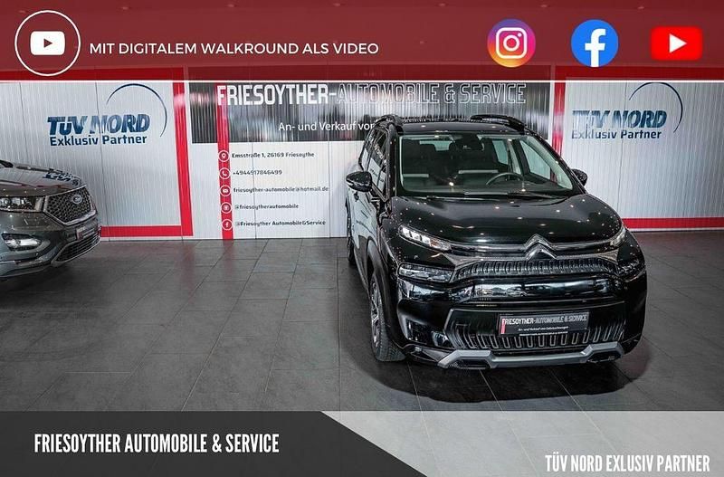 Schwarz Gebraucht 2022 Citroën C3 Aircross Shine SUV | 15.990 € (Guter Preis) - Bild 1/4