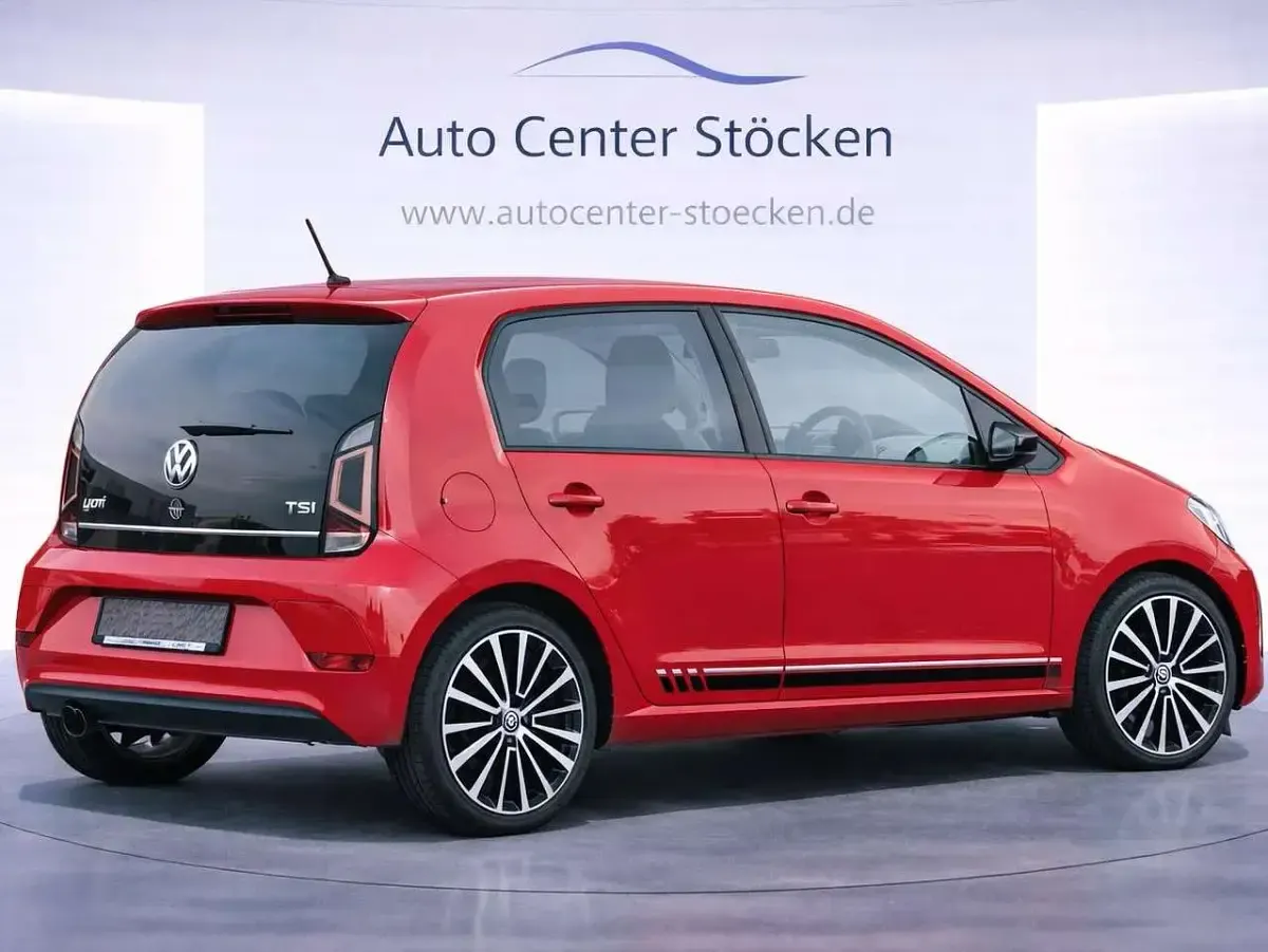 Second-hand VW up! Beats 90 CP (66 kW) 2018 Roșu Hatchback