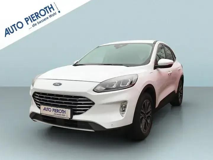 Weiß Gebraucht 2021 Ford Kuga Titanium SUV | 17.850 € (Guter Preis) - Bild 1/4