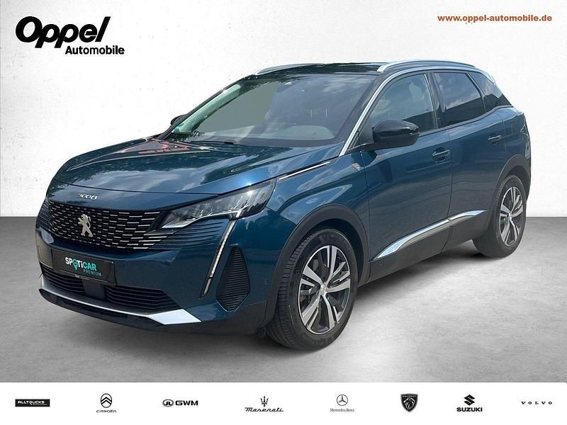 Lackierung blau celebes/metallic klarlack Gebraucht 2022 Peugeot 3008 SUV | 22.489 € (Guter Preis) - Bild 1/3