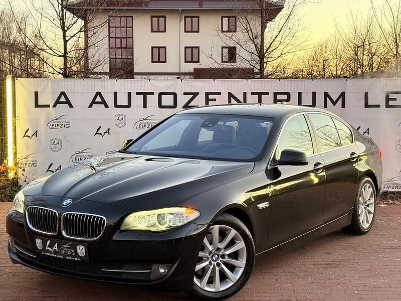 Schwarz Gebraucht 2010 BMW 523 Sport Line Limousine | 9.980 € (Etwas zu teuer) - Bild 1/3