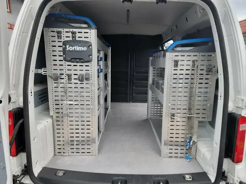 Gebraucht VW Caddy 102 PS (75 kW) 2018 Weiß Van / Kleinbus