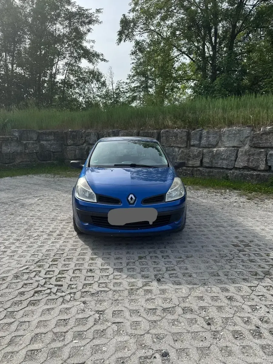 Gebraucht Renault Clio 86 PS (63 kW) 2008 Blau Kleinwagen