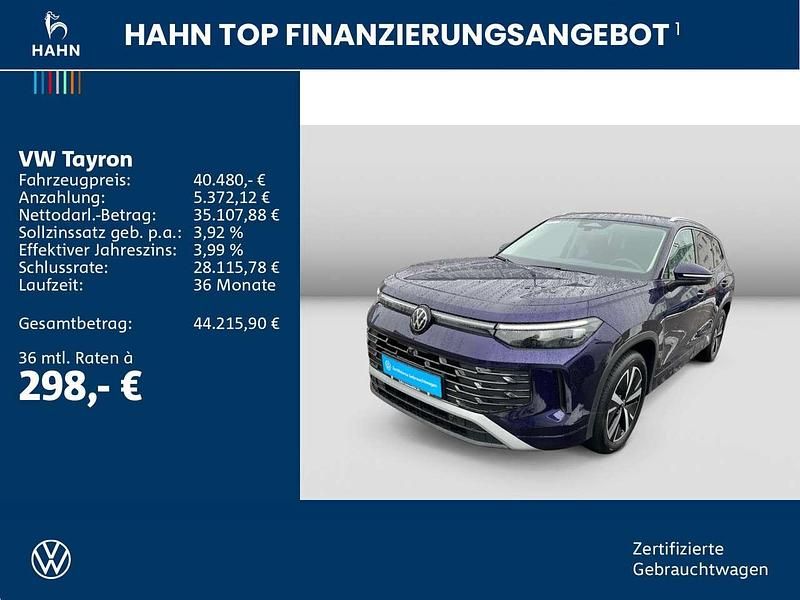 Gebraucht VW Tayron Elegance 150 PS (110 kW) 2025 Violett SUV