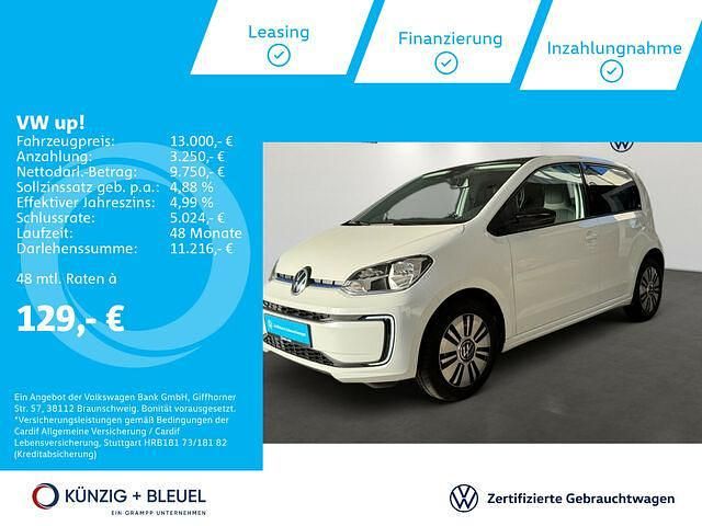 Gebraucht VW e-up! Comfortline 61 kW (83 PS) 2021 Pure white Kleinwagen