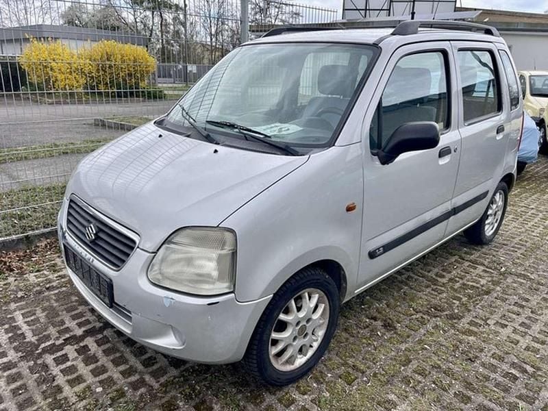 Gebraucht Suzuki Wagon R+ 76 PS (55 kW) 2001 Silber Van / Kleinbus