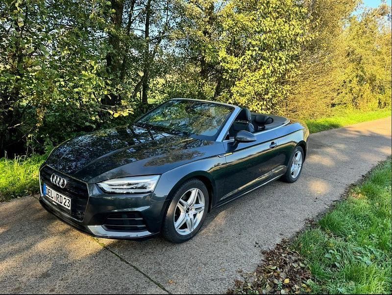Grau Gebraucht 2017 Audi A5 Cabriolet Sport Cabrio | 26.900 € (Teuer) - Bild 1/4