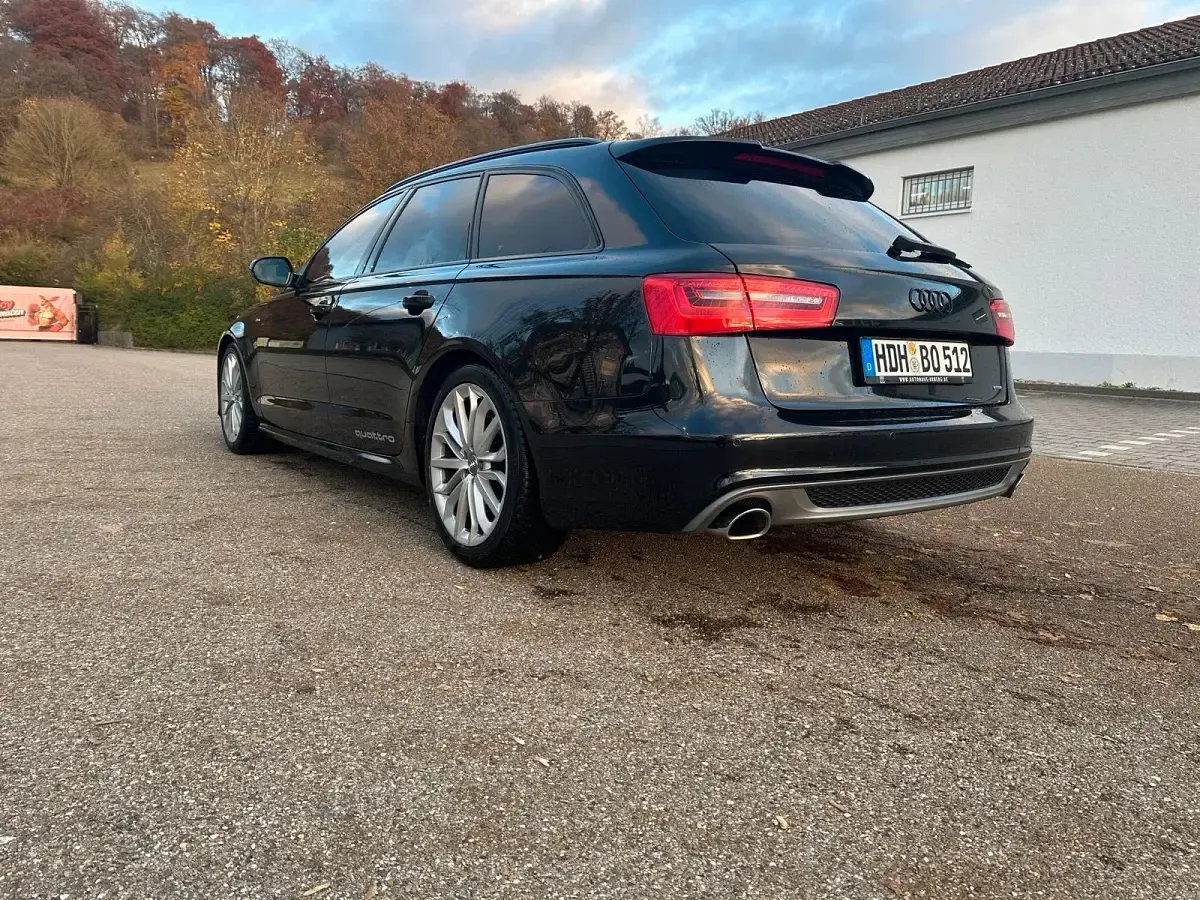 Używany Audi A6 Black Edition 245 KM (180 kW) 2014 Czarny Kombi