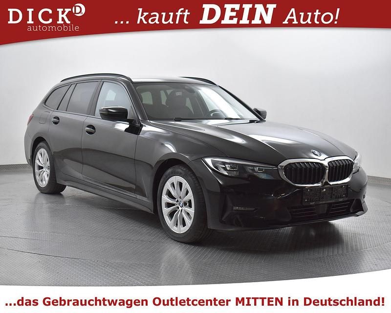 Schwarz Gebraucht 2021 BMW 320 Sport Line Kombi | 16.250 € (Superpreis) - Bild 1/4