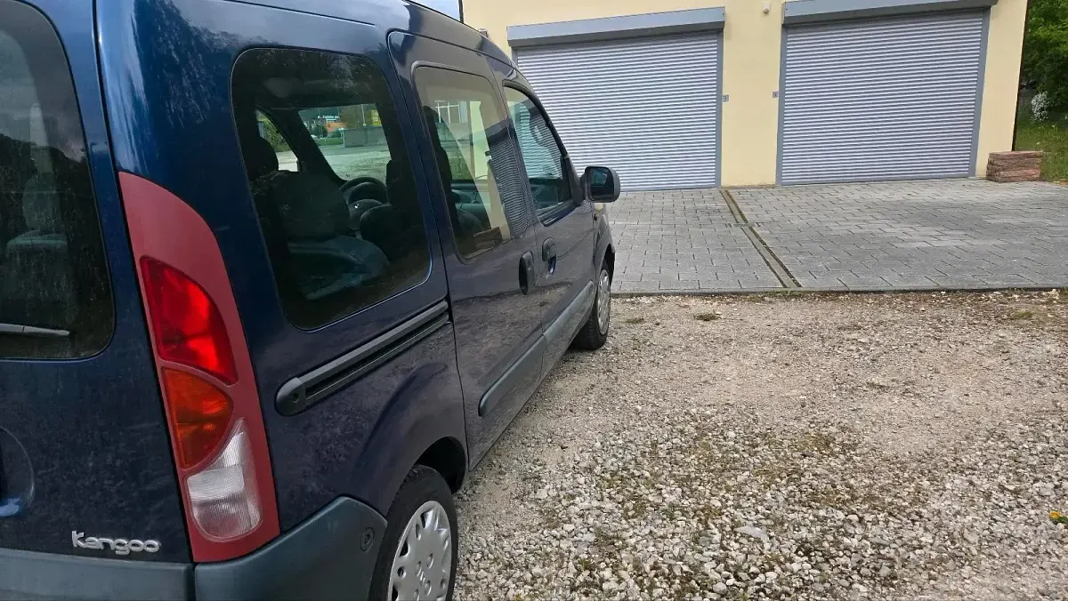 Gebraucht Renault Kangoo 75 PS (55 kW) 2000 Blau Van / Kleinbus