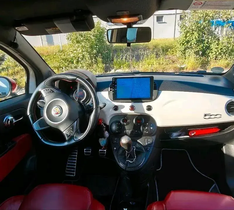 Gebraucht Abarth 500 135 PS (99 kW) 2008 Weiß Kleinwagen