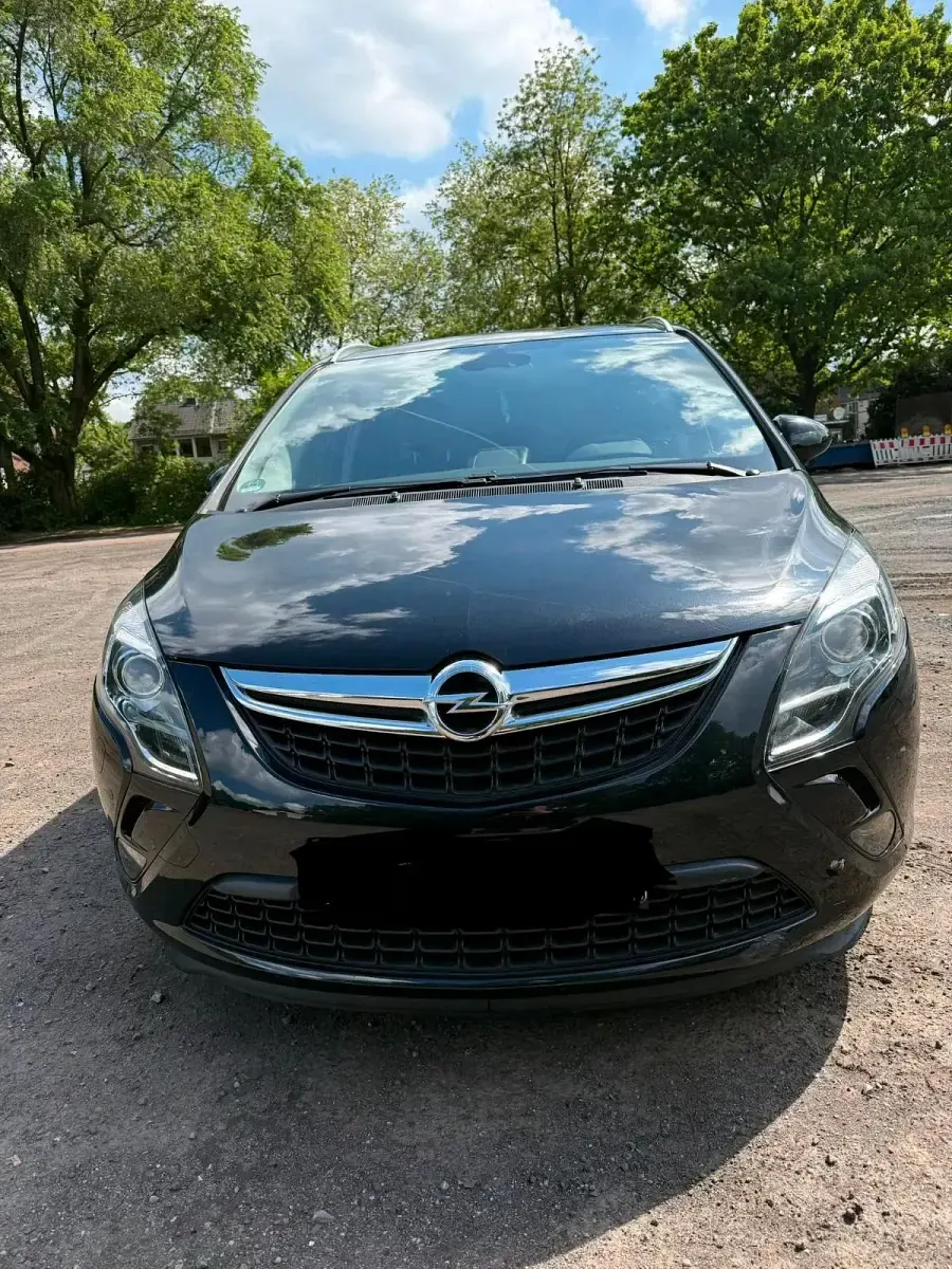 Gebraucht Opel Zafira Tourer Eco 170 PS (125 kW) 2015 Schwarz Van / Kleinbus