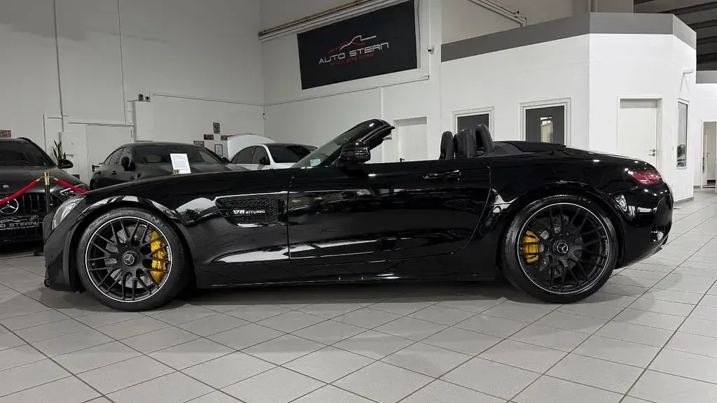 Gebraucht Mercedes AMG GT C AMG 557 PS (409 kW) 2018 Schwarz Cabrio