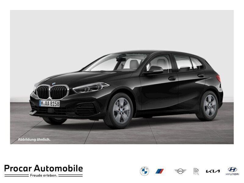 Schwarz Gebraucht 2022 BMW 118 Advantage Kleinwagen | 22.940 € (Fairer Preis) - Bild 1/4