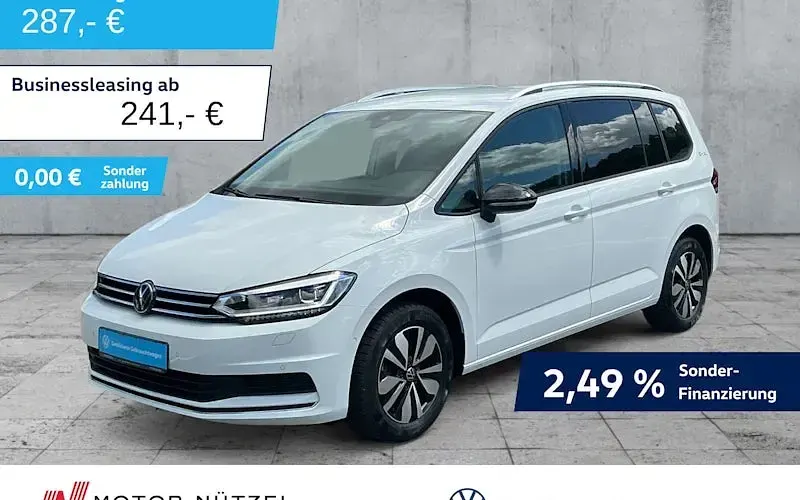 Gebraucht VW Touran Goal 150 PS (110 kW) 2025 Weiß Van / Kleinbus