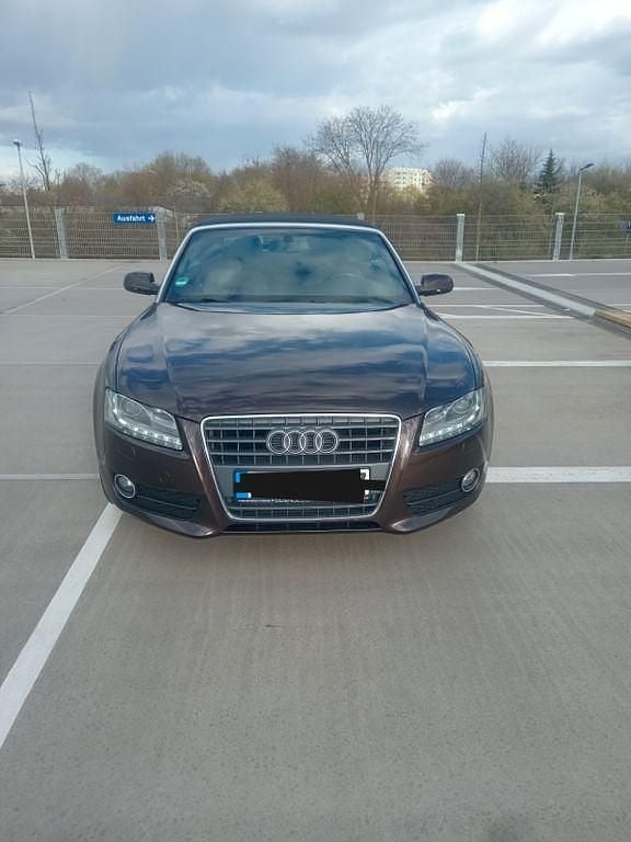 Gebraucht Audi A5 Cabriolet S-Line 211 PS (155 kW) 2009 Braun Cabrio