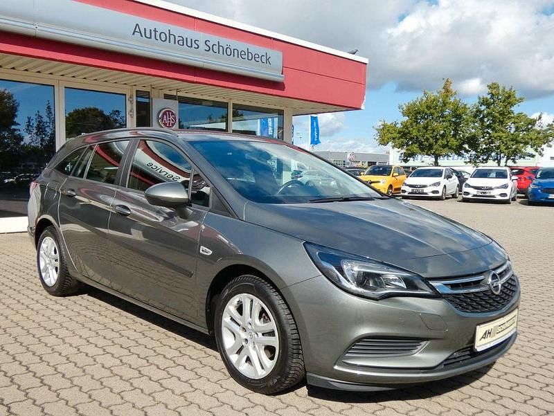 Grau Gebraucht 2019 Opel Astra Edition Kombi | 10.740 € (Fairer Preis) - Bild 1/4