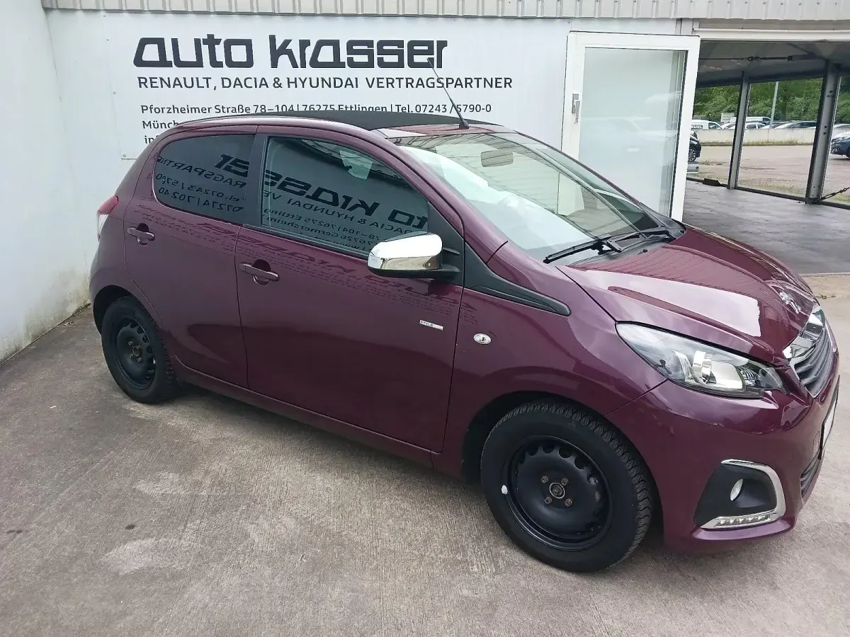 Gebraucht Peugeot 108 Style 72 PS (52 kW) 2019 Violet Kleinwagen