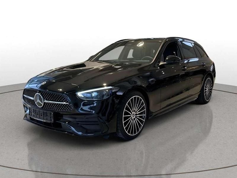 Gebraucht Mercedes C200 AMG line 204 PS (150 kW) 2026 Metalliclack obsidianschwarz Kombi