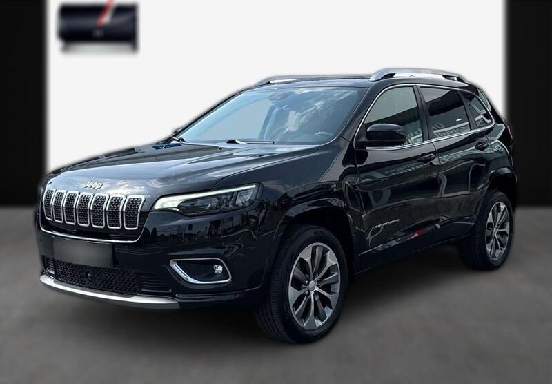 Schwarz metallic Gebraucht 2018 Jeep Cherokee Overland SUV | 25.180 € (Teuer) - Bild 1/1