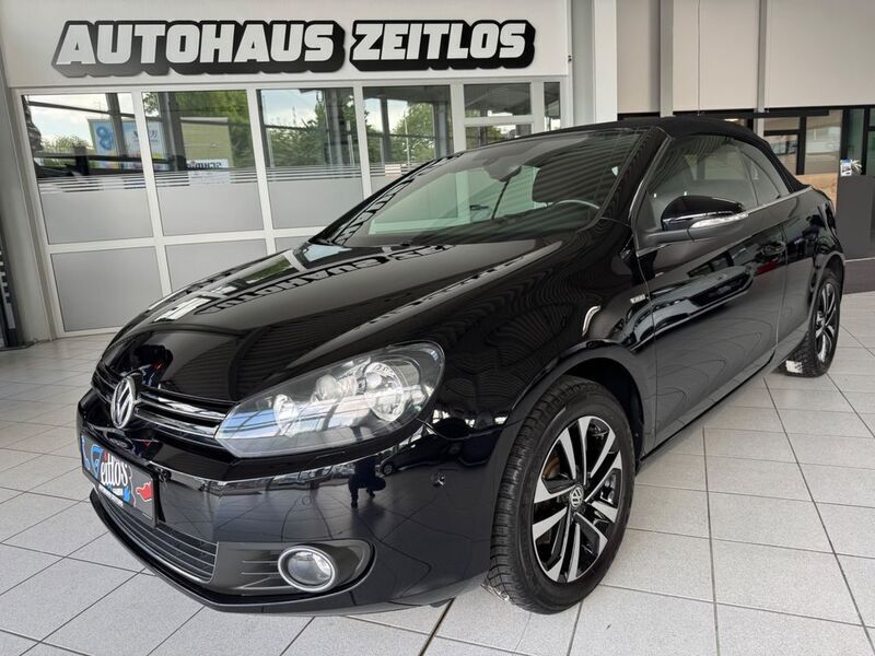 Schwarz Gebraucht 2014 VW Golf Cabriolet Life Cabrio | 11.890 € (Etwas zu teuer) - Bild 1/4