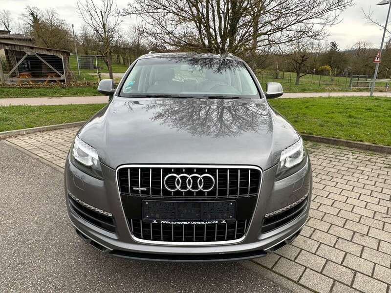 Graphitgrau metallic Gebraucht 2013 Audi Q7 S-Line SUV | 20.990 € (Fairer Preis) - Bild 1/4