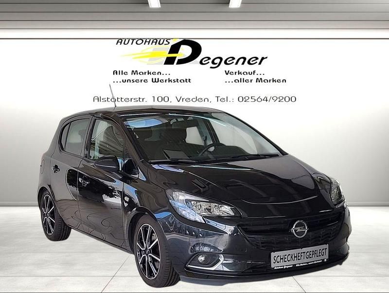 Gebraucht Opel Corsa 101 PS (74 kW) 2016 Schwarz Kleinwagen