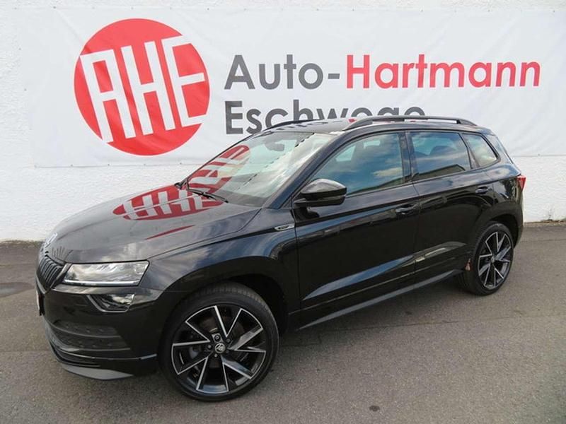 Schwarzmagic perleffekt Gebraucht 2022 Skoda Karoq SportLine SUV | 28.960 € (Superpreis) - Bild 1/4