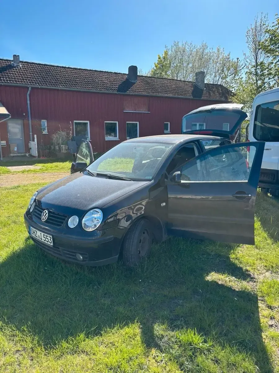 Gebraucht VW Polo 2003 Schwarz Kleinwagen