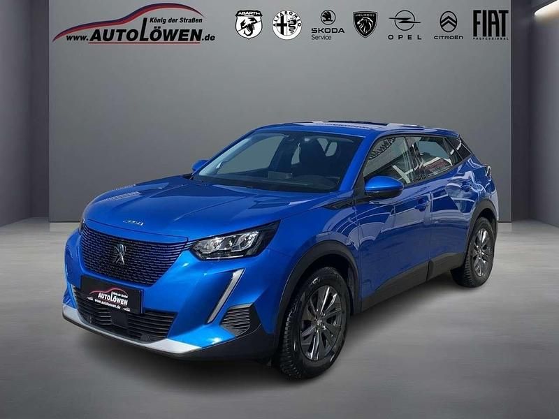 Vertigo blau Gebraucht 2021 Peugeot e-2008 Active SUV | 15.320 € (Superpreis) - Bild 1/4
