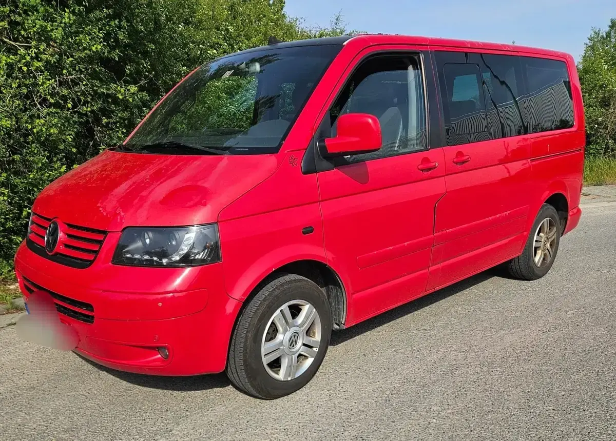 Gebraucht VW Multivan 175 PS (128 kW) 2004 Rot Van / Kleinbus