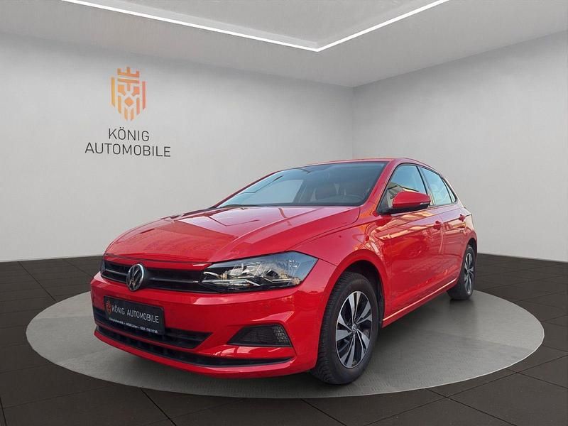 Gebraucht VW Polo Comfortline 75 PS (55 kW) 2017 Rot Kleinwagen