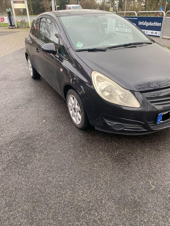 Gebraucht Opel Corsa Edition 80 PS (58 kW) 2008 Schwarz Kleinwagen